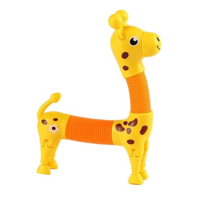 unbrand Kirahvi Stretch Sensory Toys Ei haalistumista ja hyvä joustavuuslahja tyttönaisille Rakastaja tyttöystävä Yellow