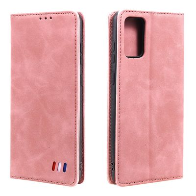 Etui til Xiaomi Poco M3 Cover Magnetisk lukning Tegnebog Book Flip Folio Stand View Læder cover Stødsikker - Rosegold