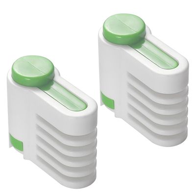 2Pcs diy kage skive r stratificering hjælpebrød skive skåret 5 lag 399