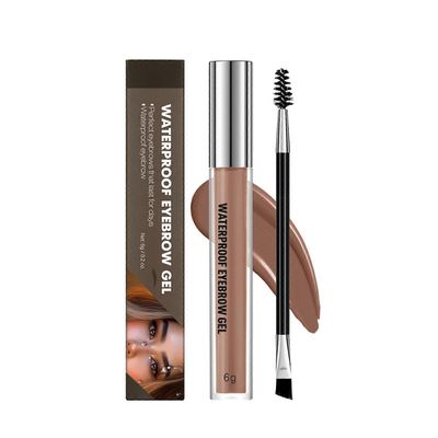 Kulmakarvojen geeli meikki vedenpitävä kulmakarvageeli helposti värjättävä kulmakarvojen väriaine muotoiluvoide luonnollisen näköisten kulmakarvoje...