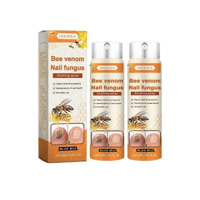 Mehiläisen myrkkykynsien korjausseerumi, kynsienhoitoratkaisu, luonnollinen mehiläisen myrkkykynsienhoitosuihke, sisäänkasvaneiden varpaankynsien h...