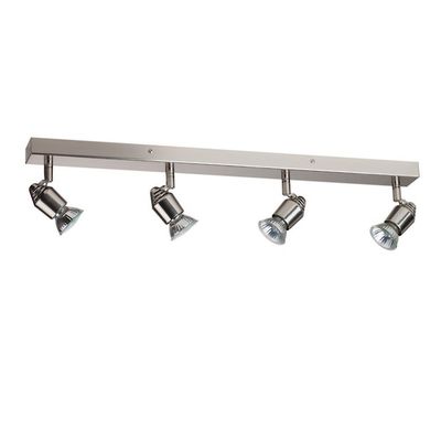Linea Verdace Lighting Bomba 4 Light Spotlight Bar Aluminium