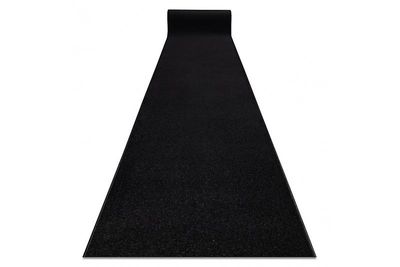 RugsX Runner KARMEL Plain, en farve sort 60 cm 60x640 cm