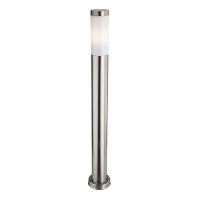 Firstlight Lighting Plaza 1 Lys høj pullert post rustfrit stål IP44, E27
