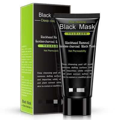 60g Black Head Remover Nose Black Mask Face Care Mud Akne behandlinger Peel Off Mask Pore Strip Peel Mask Oil Control Hudpleie