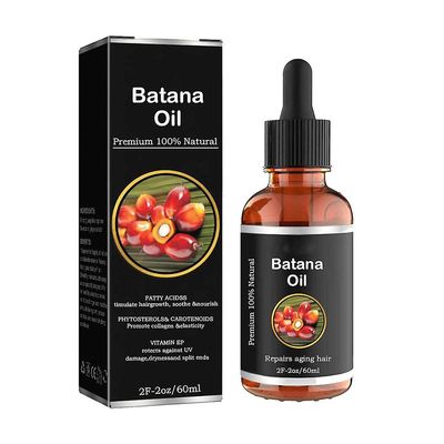 Naturlig ren Batana vækstolie Anti Break Tab Hårvækst Olie skaldethed Behandling For Traction Alopecia Hair Mask