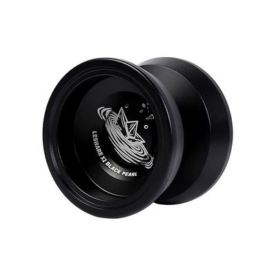 Liltop Legetøjsgave reagerer ikke Yoyo Professional Metal Yoyo Alloy Yo Yo Ball Sort