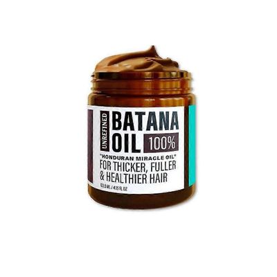 Puhdistamaton batanaöljy kasvuun, puhdas batanaöljy Hondurasista, öljy, auttaa pörröisyyteen, halkeamiin latvoihin 1pc