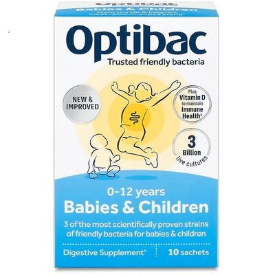 Optibac Vauvat ja lapset pussit 10