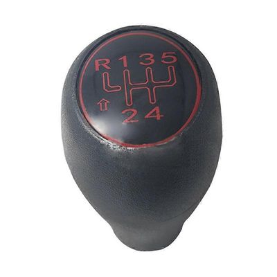 Peugeot 504 505 309 205 GTI CTI 5-vaihteinen auton vaihdekepin nuppi manuaalivaihteisto vaihdettava korkki, kansi, vaihdevipu Punainen