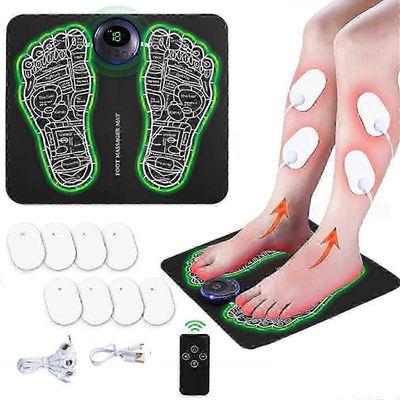 Ems-jalkahierontamatto neuropatiaan-jalka-stimulaattorihierontalaite parantaa verenkiertoa ja kipua Plantaarifaskiitin helpotus, lihasten rentoutum...
