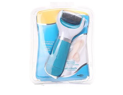Elektrisk Fod File Foot afstumpede Dead Skin Remover Barbermaskine Foot Care Tool Fjern Tør Dead Hard Krakket Hud Sikker og smertefri Blå