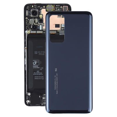 Bakdeksel i glass for Xiaomi Redmi K30s / mi 10t / mi 10t Pro Svart