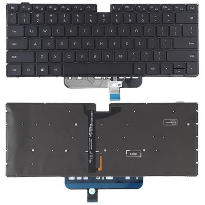 Amerikansk tastatur med bakgrunnsbelysning til Huawei Matebook D14 D15 For Huawei Matebook D14 D15 Ikke angitt