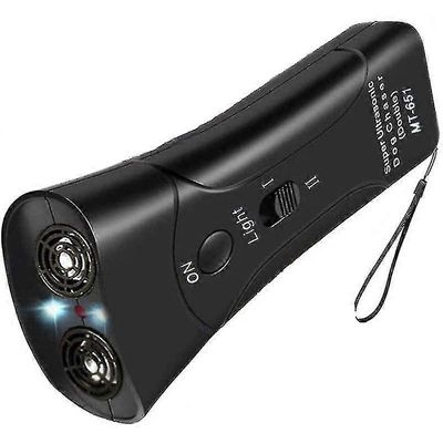 Sunrain Anti Barking -laite, 2020 Uusi kaksoisultraäänikoiran metsästyslaite Haukkumisenestolaite 3