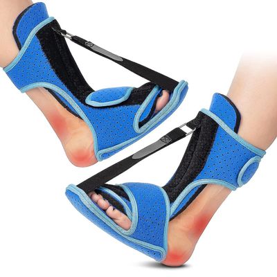 Plantar fasciitt nattskinne: 2 pakke med oppgradert fotstøtte for plantar fasciitt Achilles senebetennelse smertelindring | Gi optimal komfort og s...