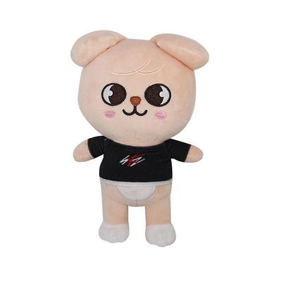 25cm Skzoo plysj leker Stray Kids tegneserie utstoppede dyr plysj dukke Bbokari Leebit Wolf Chan valp gaver 4