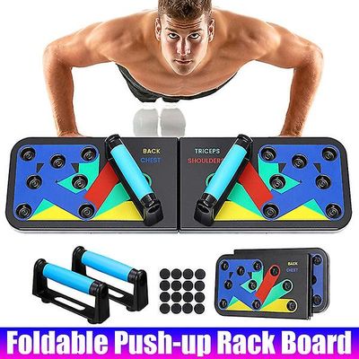 Household Multifunktion Push Up Rack Board 12 i 1 Push Up Board foldbare fitnessudstyr hjem muskel builder mænd