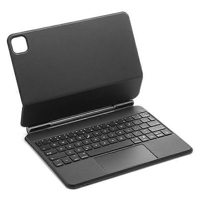 Yhteensopiva iPad Pro 13 (2024) Bluetooth-näppäimistön kanssa Magneettinen kosketuslevynäppäimistö ja tablettikotelo Musta