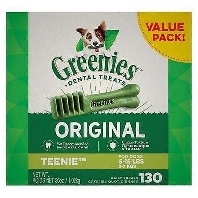 Greenies Original Dental Dog Chews, Teenie - 130 herkkua - (Koirat 5-15 paunaa)