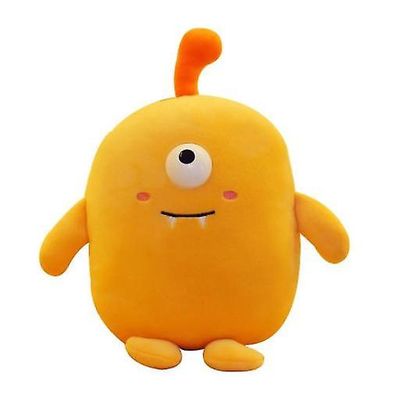 Handuo Plys Legetøj Creative Little Devil Doll Little Monster Pillow Cartoon Legetøj Gave Legetøj gul