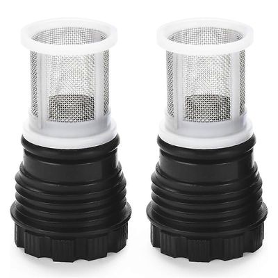 2Pack H98-510-S säiliöttömät vedensuodattimen osat Rinnai säiliöttömän vedenlämmittimen tuloverkkokokoonpanoon Musta