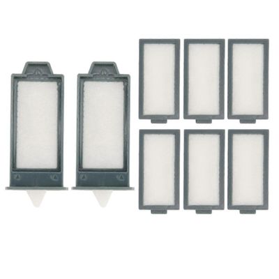 8 kpl kertakäyttöisiä/uudelleenkäytettäviä premium-CPAP-suodattimia Dream Station 2 CPAP -laitteeseen Harmaa