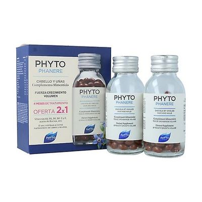 Phyto Phytophanere hair and nail food supplement 2 units