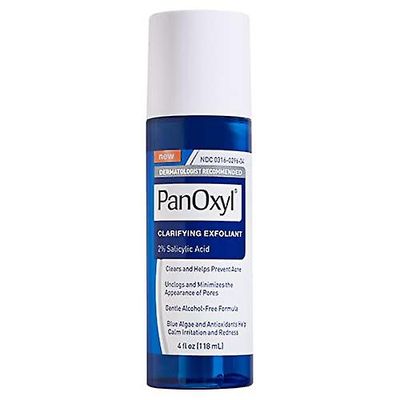 PanOxyl Clarifying Exfoliant sisältää 2% salisyylihappoa 4 fl oz