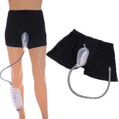 gjenbrukbar mannlig urinpose urinpose silikon urin trakt tisse holder samler med kateter for gamle menn feminin hygiene auspicious