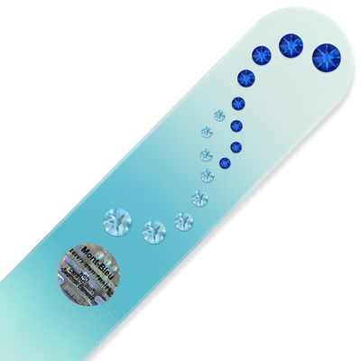 Mont Bleu suuri lasi kynsiviila kiteet WAC-B - Capri sininen - Aquamarine