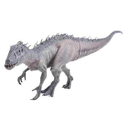 Unbrand Suurikokoinen Jurassic Indominus Rex Simulaatio Dinosaur malli Lelu Pvc ToimintaHahmo Harmaa
