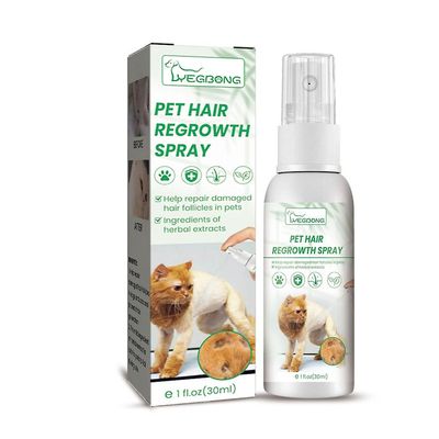 Pet Hair Growth Supplements Spray hiusten uudelleenkasvuun levitetään suoraan vartaloon