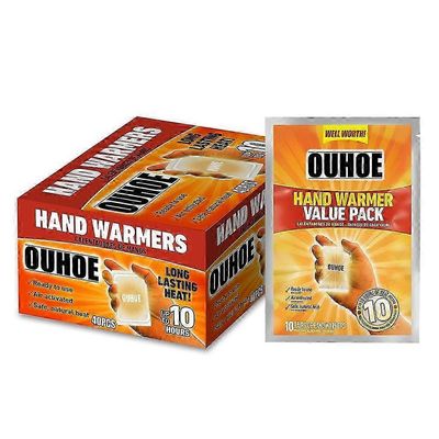 40 kpl Hot Hands -kädenlämmittimiä HotHands-pakkaukset Lämmin taskulämpö ulkokäyttöön 10 parin pakkaus