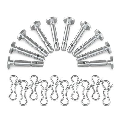 10-sarjaiset lumilingon leikkaustapit 738-04155 ja sokkatapit 714-04040 , -Man 900 -sarjalle