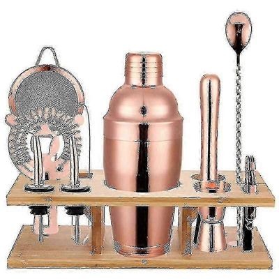 11 kpl 750ml Cocktail Shaker Y Shiny ruostumattomasta teräksestä valmistettu cocktail shaker setti