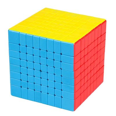 Mf8 8x8x8 Migic Cube tarraton 8x8 Speed Cube Cubing Classroom 8x8 tarra musta Speed Cube Stckerless