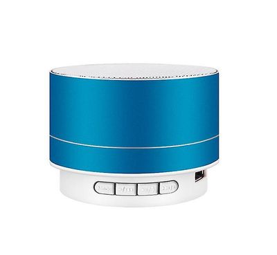 Coosilo Usb trådløs Bluetooth-højttaler, mini subwoofer udendørs afspiller blå