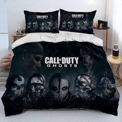 o2078 Lakanat COD-peli, Call of Duty, Gamer Comforter -vuodevaatteet, pussilakanasänkysetti peittopeitto tyynyliina, koko vuodevaatteet Poikien lak...
