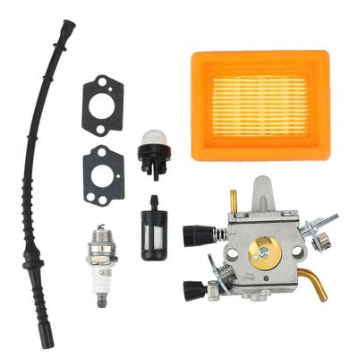 Kaasuttimen ilman polttoainesuodatinlinja Stihl FS400 FS450 FS480 SP400 Zama C1Q-S34H Carb 41281200651