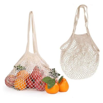 Shopping Net Bag Shopper Taske Bomuld Vævet Ny Mesh Bag String Shopping Bag genanvendelige frugt opbevaring håndtaske totes