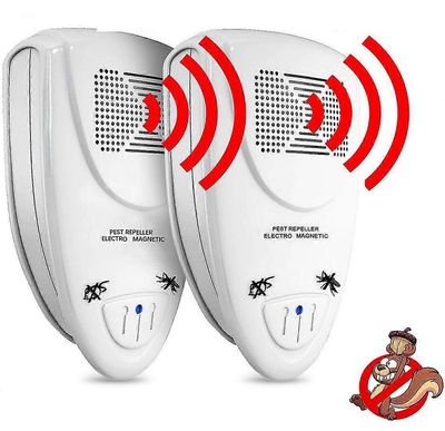 Ultraääni orava repeller pakkaus 2 - päästä eroon oravista 72 tunnissa