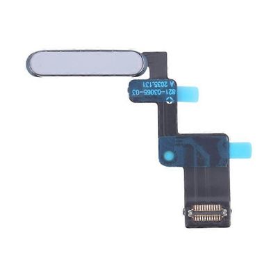 Yhteensopiva iPad Air 11 (2024) / Air 13 (2024) Home Key Fingerprint Button Flex -kaapelin kanssa (ilman logoa) Violetti