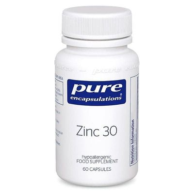 Pure Encapsulations Puhtaat kapselointit Sinkki 30 Kapselia 60