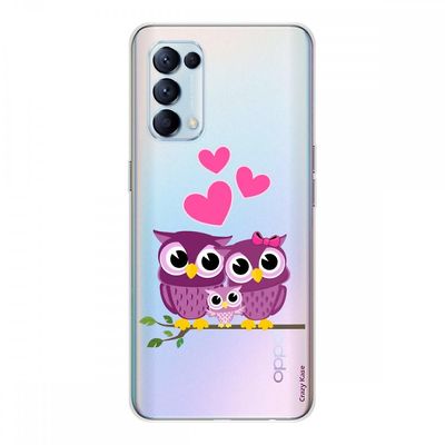 Crazy Kase Shell Til Oppo Find X3 Lite Soft Silicone 1 Mm, Nice Family