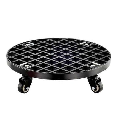 Planter Caddy -kasviteline lukituspyörillä Raskas ulkosisäkapasiteetti (1kpl, musta)