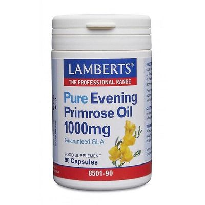 LAMBERTS Pure Evening Primrose Oil 1000mg Caps 90 (8501-90)