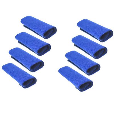 8 pakkausta CPAP-maskin hihnansuojuksia, kasvotyynyn päällinen Cpap-hihnapäähineille, yleiskäyttöinen ja uudelleenkäytettävä C