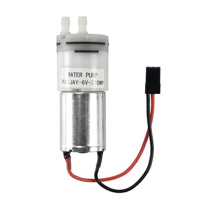 Metallinen vesijäähdytteinen RC-vene 370 vesipumppu vedenpitävä RC-auto- ja kuorma-autovenemalleille White