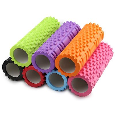Yoga Column Fitness Pilates Foam Roller 10 mm blå